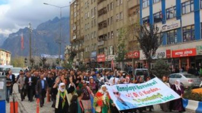 Hakkari Protesto Yürüyüşü
