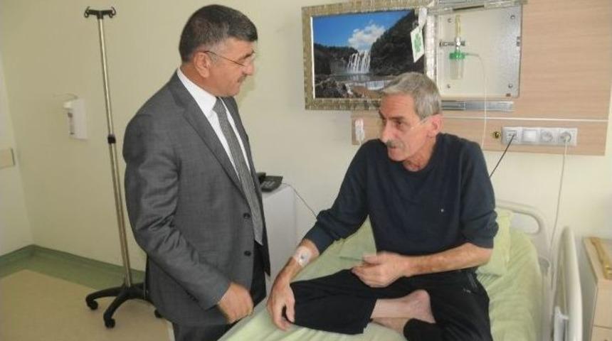 Niğde Belediye Başkanı Faruk Akdoğan Hasta Ziyaretine Devam Ediyor
