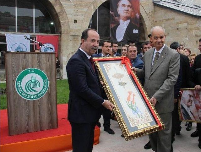 Başbuğ, Edirne Kitap Fuarı’na Katıldı