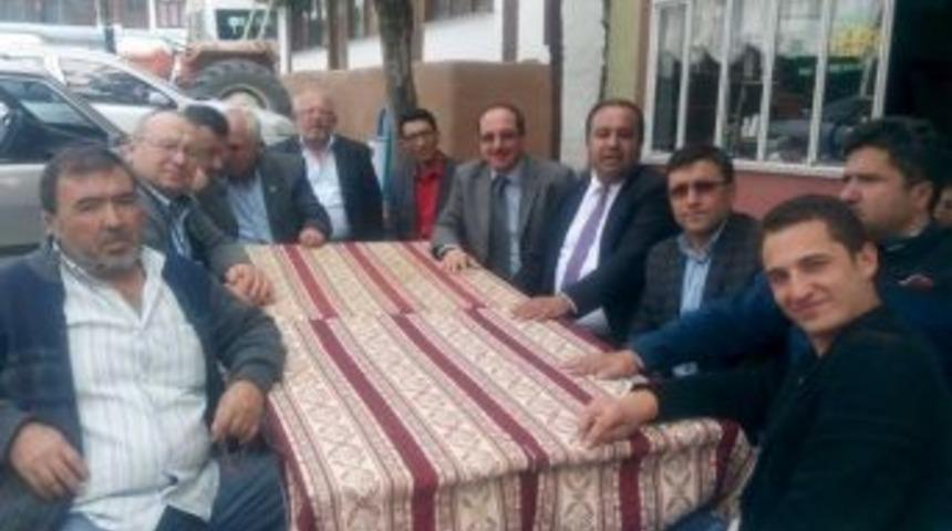 Ak Parti Milletvekili Adayı Cengiz Sağlam&rsquo;ın Hocalar Ziyareti