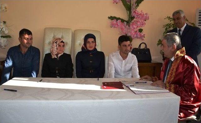 Yeşilyurt’ta 500’üncü Nikah Kıyıldı