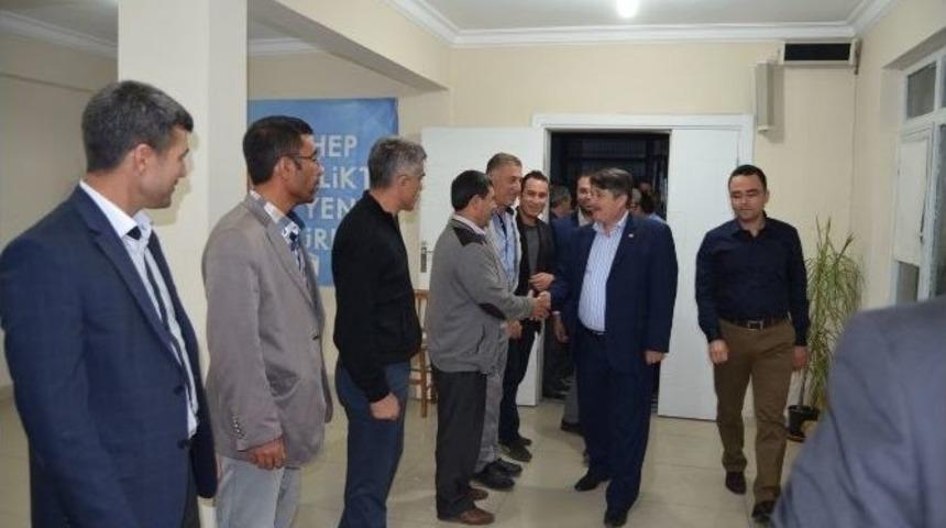 Tanrıverdi&rsquo;den İl&ccedil;e Teşkilatına Ziyaret