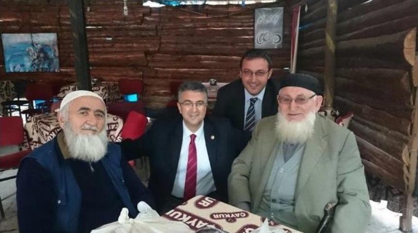 Mhp Milletvekili Kamil Aydın Esnaf Ziyaretlerini S&uuml;rd&uuml;rd&uuml;