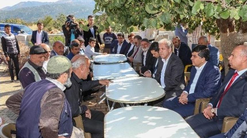 Ak Parti Milletvekili Şamil Tayyar, Mahalleleri Gezdi