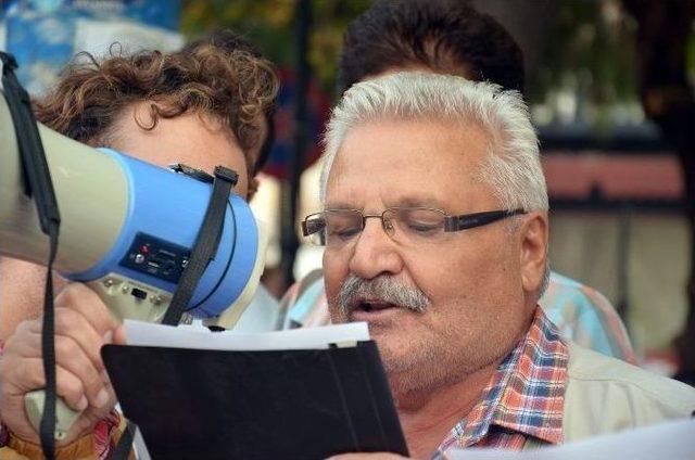 Ankara’daki Terör Eylemi Akhisar’da Protesto Edildi