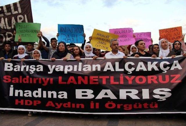 Ankara’daki Saldırı Aydın’da Kınandı