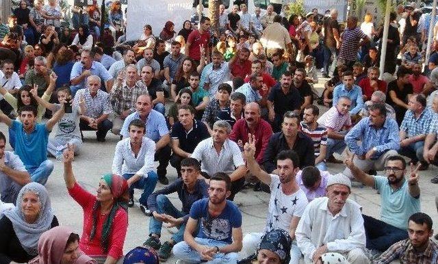 Ankara’daki Terör Saldırısı Mersin’de Protesto Edildi