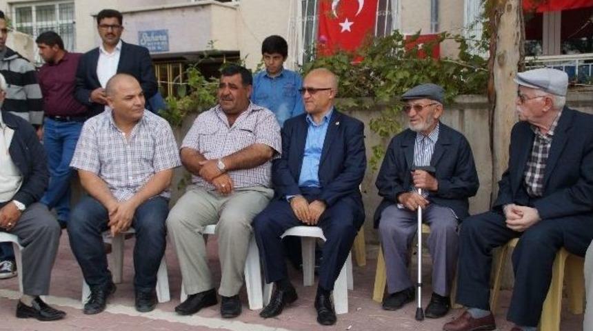 Mhp Milletvekili G&ouml;nen Şehit Mevlidine Katıldı