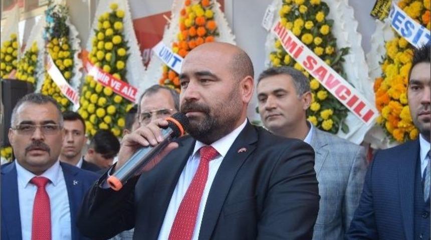 Mhp Milletvekili Ejder Demir, Se&ccedil;im Koordinasyon Merkezini A&ccedil;tı