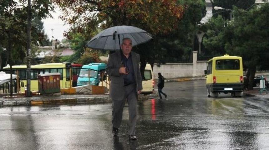 Tekirdağ&rsquo;da Sağanak Yağış