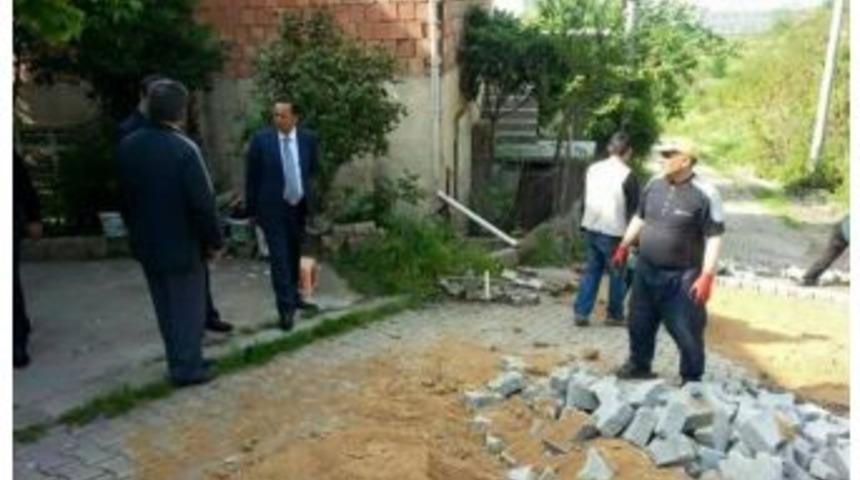 Başkan Toltar, İl&ccedil;ede Devam Eden &Ccedil;alışmalarını İnceledi