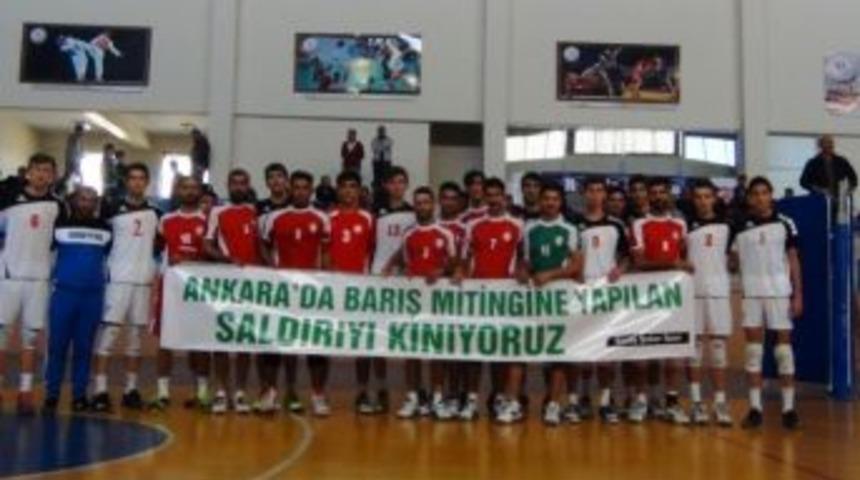 Erciş Şekerspor İle Tvf Spor Lisesi&rsquo;nden Ter&ouml;r Saldırısına Ortak Kınama