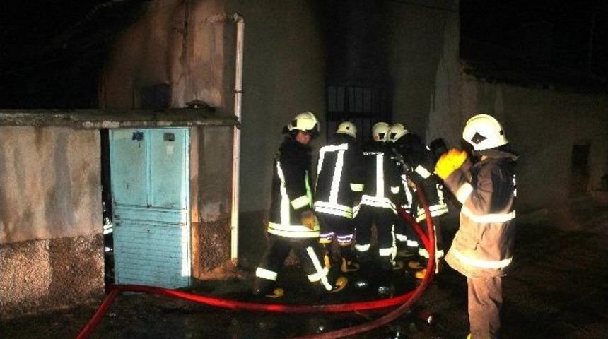 Görme Engelli Yaşlı Kadın Yangında Can Verdi