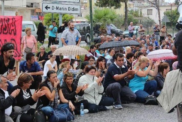 Didim’de, Ankara’da Ölen Elif Ve Canberk İçin Yürüyüş Yapıldı