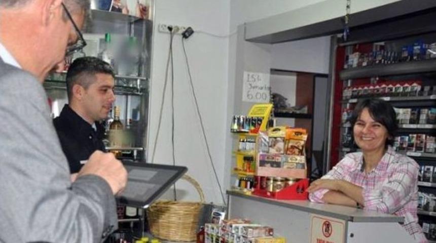 S&uuml;leymanpaşa&rsquo;da Sigara Denetimleri Devam Ediyor
