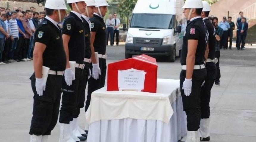 Şehit Polis Memuru Memleketine Uğurlandı