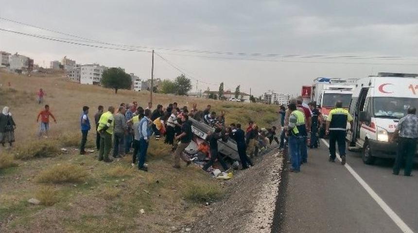 Otomobil Takla Attı: 1 Ağır Yaralı