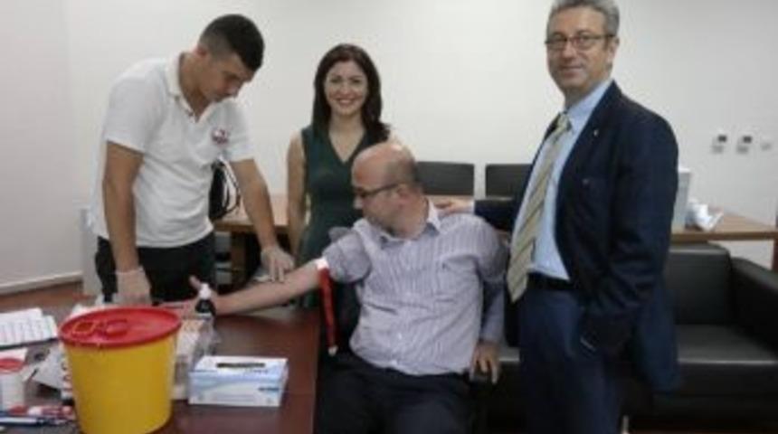 Mersin&rsquo;de Avukatlardan Kan Bağışı