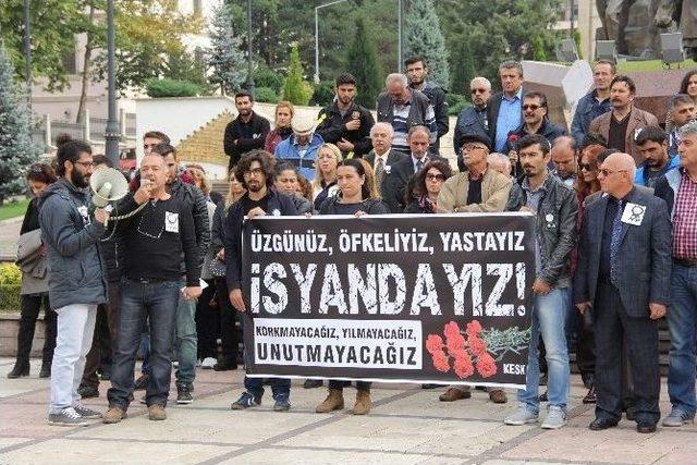 Ankara’daki Terör Saldırısı Kastamonu’da Protesto Edildi