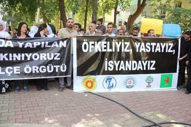 Viranşehir’de Ankara’daki Terör Saldırısına Tepki