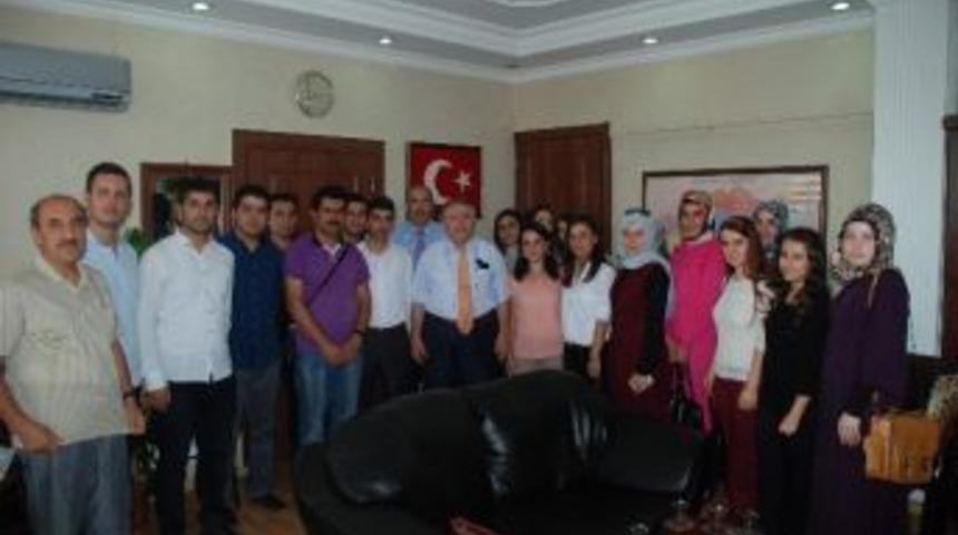 Milli Eğitim M&uuml;d&uuml;r&uuml; Yeni Atanan &Ouml;ğretmenlerle Bir Araya Geldi