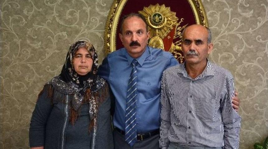 Şehit Ailesinden Başkan Saatcı&rsquo;ya Ziyaret