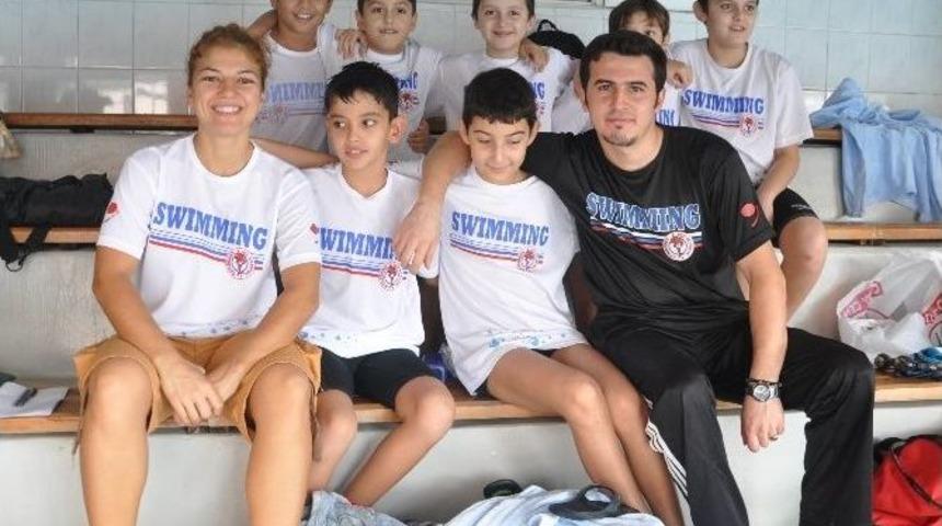 Amat&ouml;r Spor Haftası Pentatlon Y&uuml;zme Yarışları Ger&ccedil;ekleştirildi