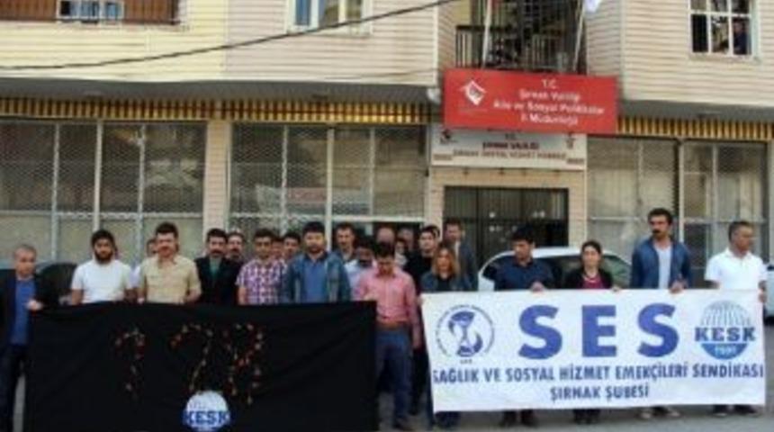 Ankara&rsquo;daki Ter&ouml;r Saldırısı Şırnak&rsquo;ta Kınandı