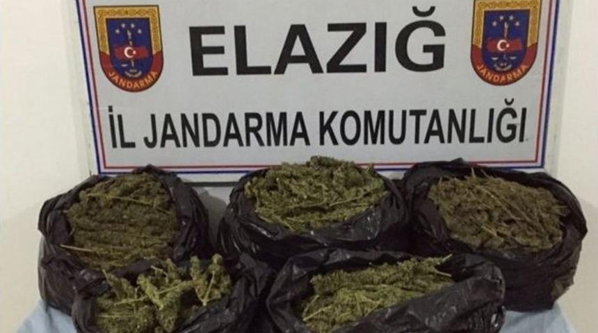 Jandarma Ekipleri 30 Kilogram Esrar Ele Ge&ccedil;irdi