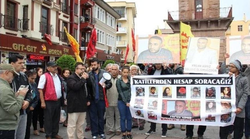 Ankara&rsquo;daki Patlamada Hayatını Kaybeden Ercan Adsız Anıldı