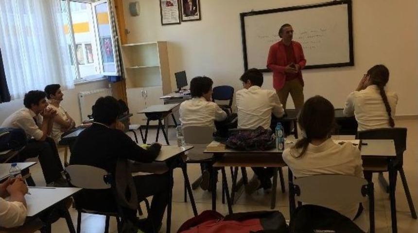 Yrd. Doç Süleyman Aydın, Ted Koleji’nde Felsefe Dersine Konuk Oldu