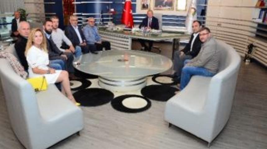 Yapı Sanatları Heyeti, Başkan Keleş&rsquo;i Makamında Ziyaret Etti