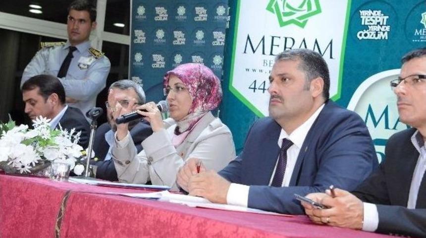 Meram&rsquo;da &ldquo;mahallemizde Başkan Var&rdquo; Toplantıları