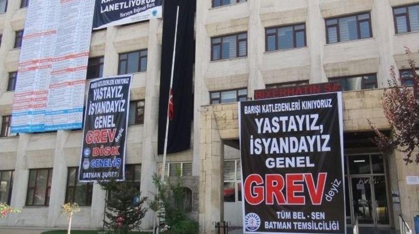 Batman&rsquo;da &lsquo;ankara&rsquo; Grevi