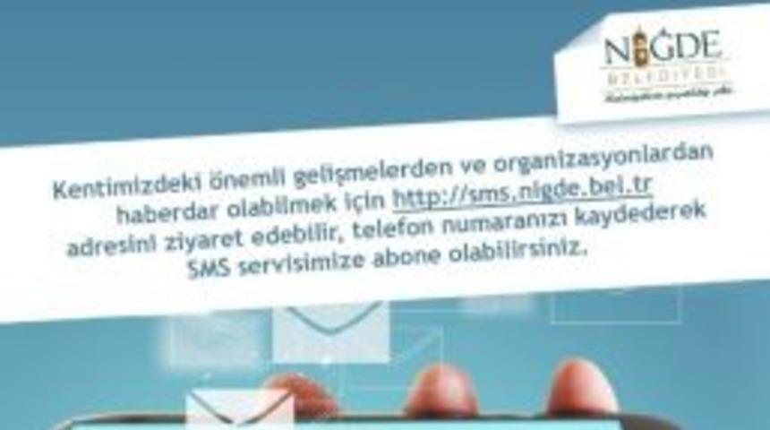 Niğde Belediyesi Sms Bilgilendirme Servisi Devreye Girdi