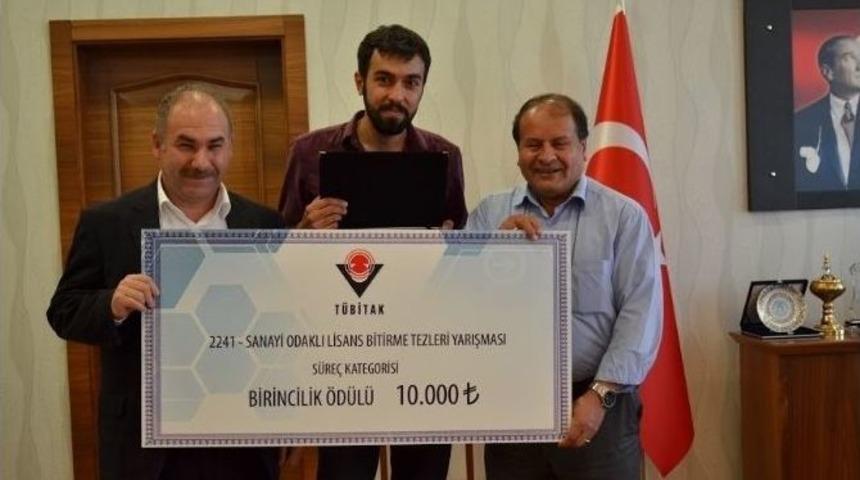 Tubitak Proje Yarışmasında Karatekin &Uuml;niversitesi &Ouml;ğrencisi Birinci Oldu