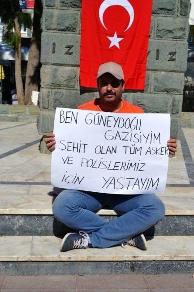 Güneydoğu Gazisinden Tek Kişilik Eylem