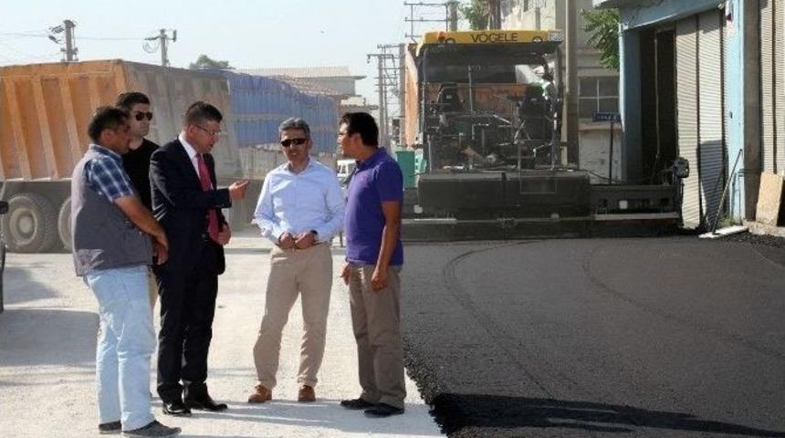 Merkezefendi&rsquo;de 10 Milyon Tl&rsquo;lik Asfalt Atıldı