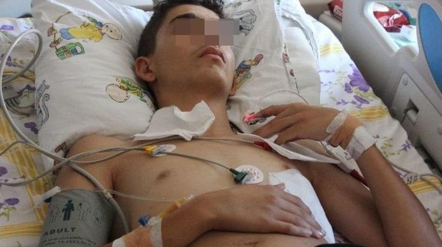 Komşu Kurşunuyla Vurulan &Ccedil;ocuk Hayati Tehlikeyi Atlattı