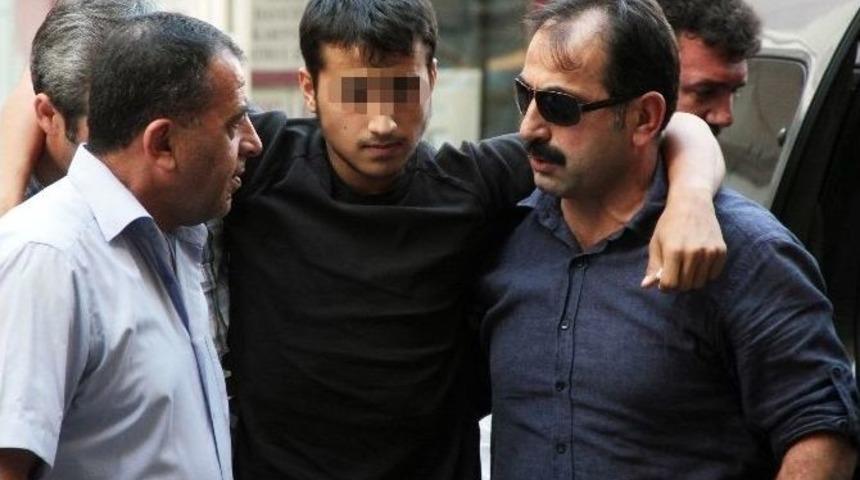 G&uuml;r&uuml;lt&uuml; Kavgasının Ş&uuml;phelisi Adliyeye Sevk Edildi