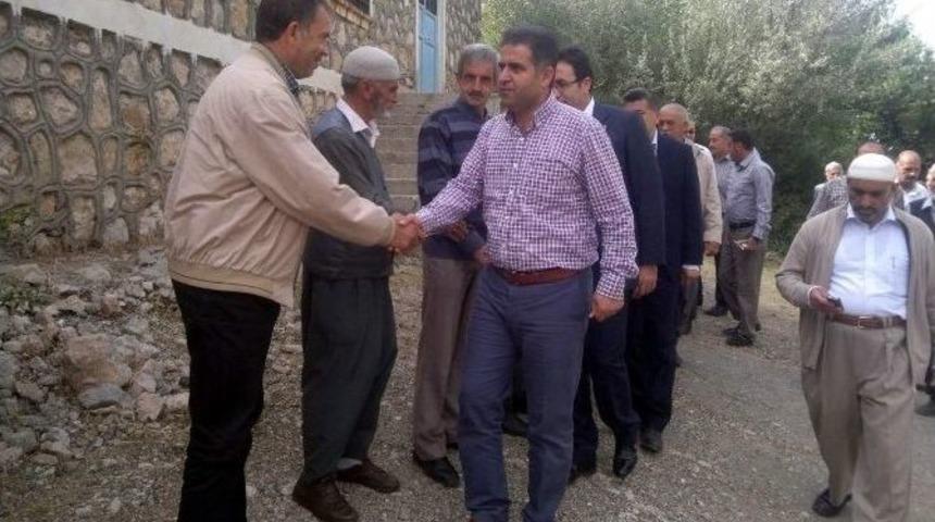 Milletvekili Fırat, Gerger Ve Sincik İl&ccedil;elerinin K&ouml;ylerini Gezdi