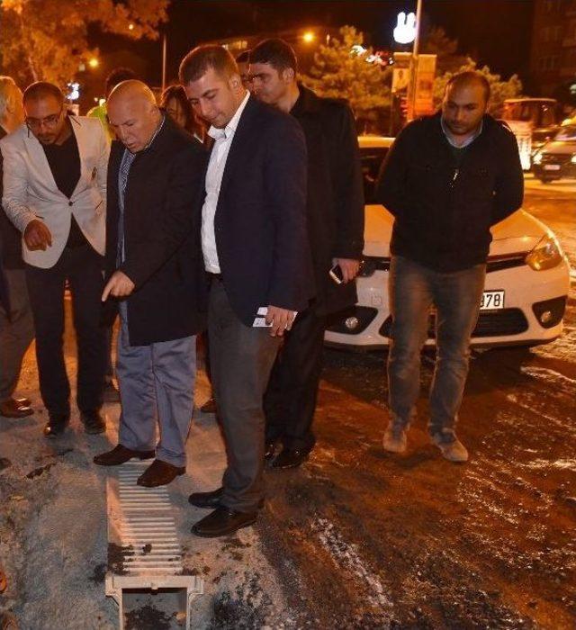 Başkan Sekmen, Çalışmaları Denetliyor 1