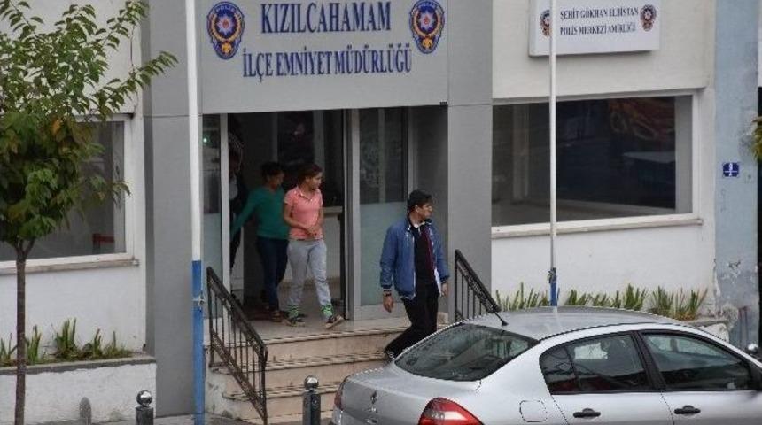 Hırsızlık Girişiminde Bulunan 3 Kadın Yakalandı