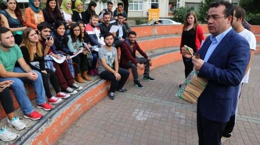 Taşçı Yeni Omü’lülerle Buluştu