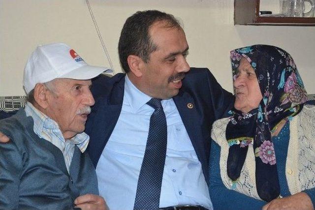 Milletvekili Balta’dan 105 Yaşındaki Kudu’yu Ziyaret