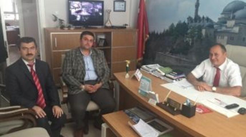 Seyitgazi İl&ccedil;e Milli Eğitim M&uuml;d&uuml;r&uuml; Avcı&rsquo;ya Nezaket Ziyareti