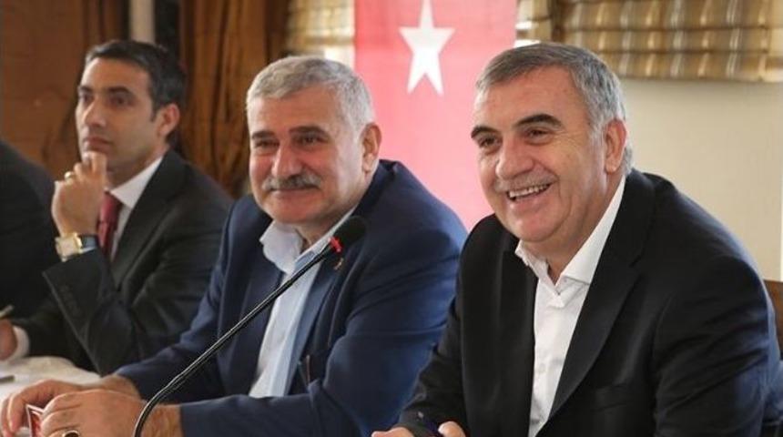 To&ccedil;oğlu, Pamukovalı Muhtarlarla Buluştu