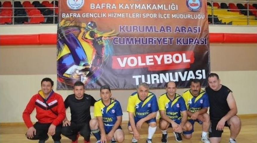 Bafra&rsquo;da Cumhuriyet Kupası Turnuvaları Başladı