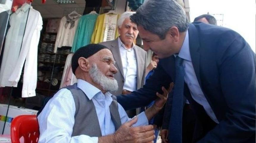 Grup Başkan Vekili Ahmet Aydın, Kahta İl&ccedil;esini Ziyaret Etti