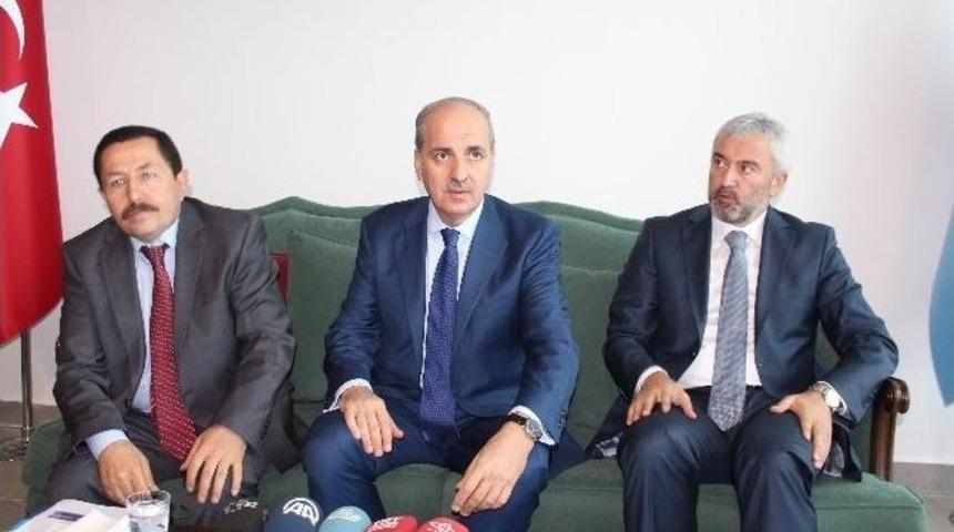 Kurtulmuş: "kimse Bu Acıdan Malzeme &Ccedil;ıkaramaya &Ccedil;alışmasın"